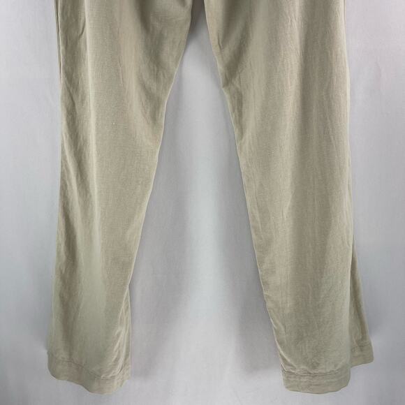 Cubavera Linen Blend Drawstring Pants Size L - Picture 7 of 9